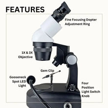 Load image into Gallery viewer, GEMORO ELITE 1030 LED MICROSCOPE