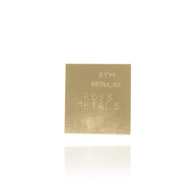 Load image into Gallery viewer, 8K YELLOW GOLD SOLDER SHEET 1 DWT 1-1/2 GRAMS PLATE REPAIR JEWELRY SOLDERING