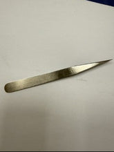 Load image into Gallery viewer, TWEEZERS MM STAINLESS STEEL ANTI-ACID 5" FINE TIP