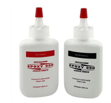 Load image into Gallery viewer, Jewelers Epoxy 330 Glue Water Clear Bonding Gem Jewelry Lapidary Cement Adhesive