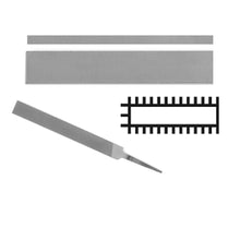 Load image into Gallery viewer, GLARDON-VALLORBE SWISS Flat Hand File - 6" Long-Cuts # 000-0-1-2-4-6 LP1163