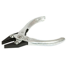 Load image into Gallery viewer, MAUN PARALLEL PLIERS FLAT SERRATED NOSE JAWS COMPOUND ACTION 160mm