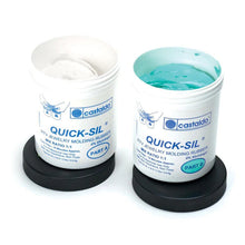 Load image into Gallery viewer, CASTALDO®QUICK-SIL Two Part RTV Silicone Putty (Soft and Firm) Kit 2.2lbs (1kg)