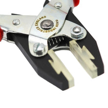 Load image into Gallery viewer, MAUN SOFT PLASTIC JAWS FLAT NOSE PARALLEL PLIER RETURN SPRING 125 MM 4896-125