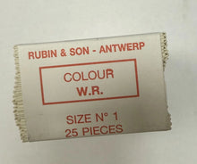 Load image into Gallery viewer, RUBIN & SON WR I-M COLORS 8CM X 4.5CM PARCEL PAPER-PKG/25