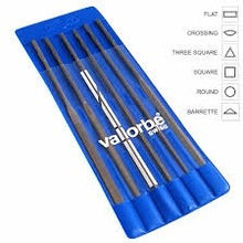 Load image into Gallery viewer, GLARDON VALLORBE LA2445-2 Needle File Set of 6, 20CM, Cut 0