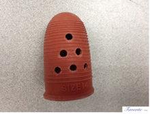 Load image into Gallery viewer, TORY Natural Rubber Finger Tips Pads Cots Size 11,12,13, & 14 (1 Dz) Thumb Guard