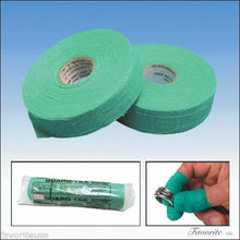 Load image into Gallery viewer, FINGER Protection Self-Adhesive Tape Rolls 1" X 30 Yd Guard-Tex Safety Green Finger Tape