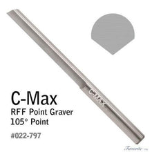 Load image into Gallery viewer, GRS® Tools C-Max Carbide Graver Rff Point Knife Gravers 30 45 60 75 90 105 120 Degree Angle