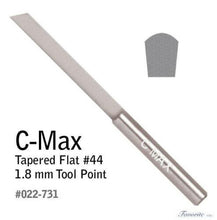 Load image into Gallery viewer, GRS Tools C-Max Carbide Tapered Flat Gravers # 38,39,40,41,42,43 44,45