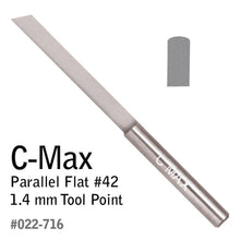 Load image into Gallery viewer, GRS Tools C-Max Carbide Graver Parallel Flat Gravers 0.6mm to 2.0mm