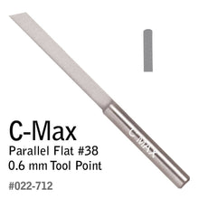 Load image into Gallery viewer, GRS Tools C-Max Carbide Graver Parallel Flat Gravers 0.6mm to 2.0mm