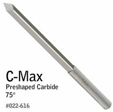 Load image into Gallery viewer, GRS Tools C-Max Carbide V-Point Gravers 60-75-90-105-120 Degree Vpoint Cmax