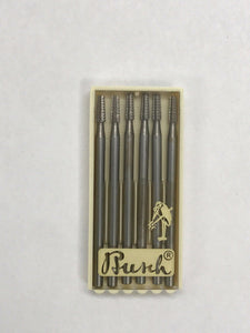BUSCH BURS CONE Square Cross Cut Fig.23 Sizes 0.5mm To 3.1mm