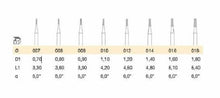 Load image into Gallery viewer, BUSCH BURS CONE Single Cut Bur Fig.17 Sizes 0.7mm To 2.3mm
