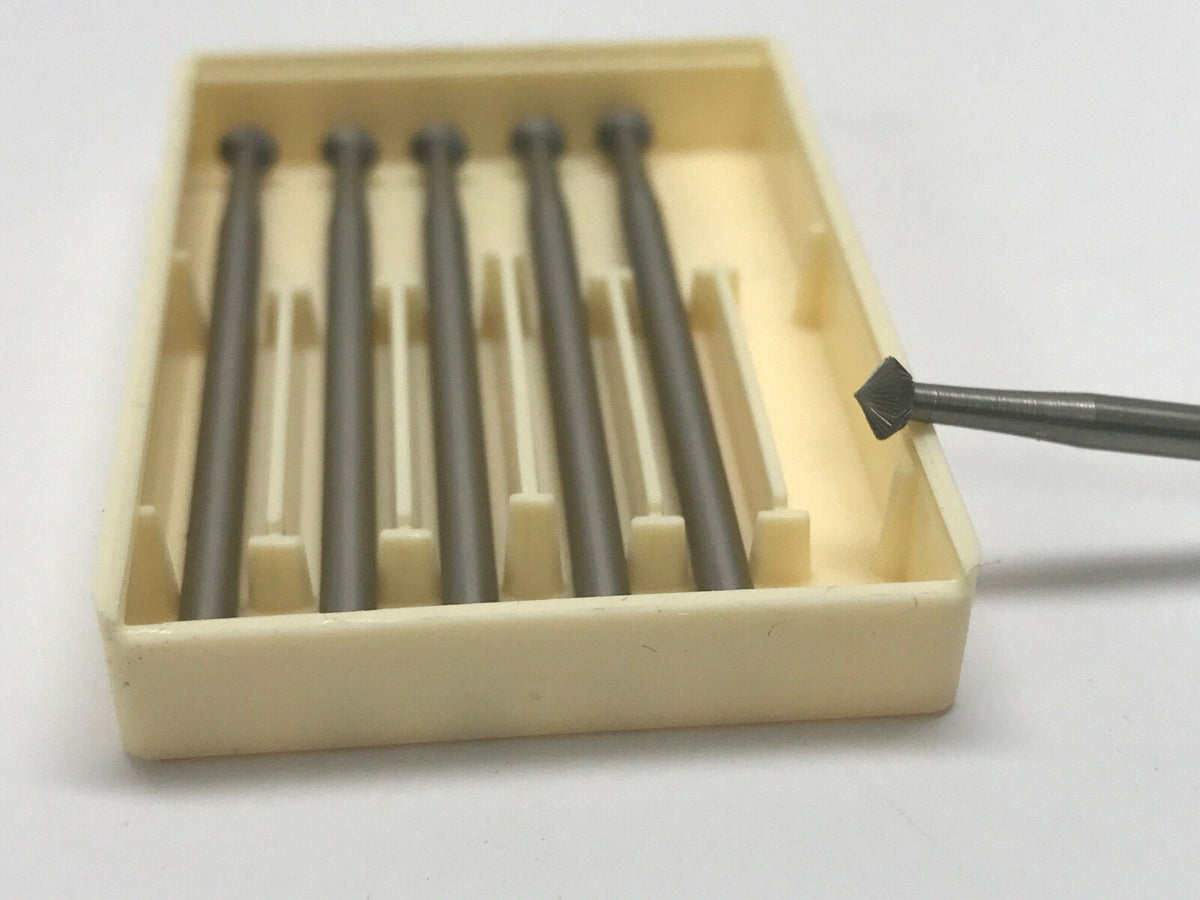 Jewelers Hart Bur 025 Jewelry Stone Setting Bur 90º Pack Of 6 FOX Germany 2 5mm