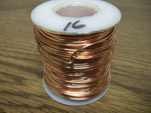 Load image into Gallery viewer, COPPER WIRE PURE Solid 16 Gauge 1 Lb Spool Electroplating Soldering 1.29mm