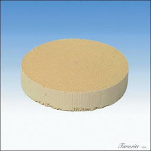 Load image into Gallery viewer, CERAMIC HONEYCOMB ROUND Soldering Block Board 4-1/2" Diameter High Temperature