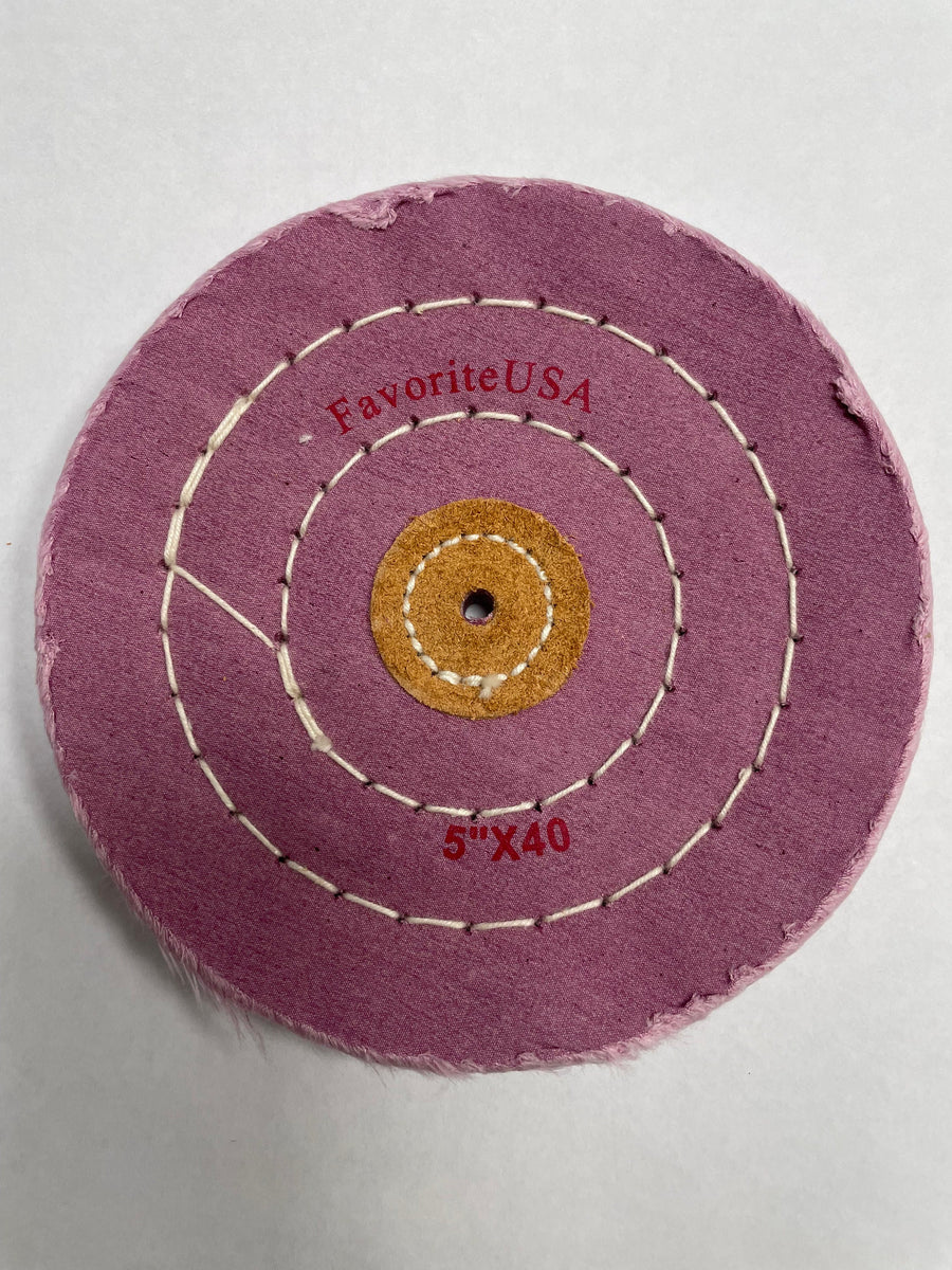 6" BERRY BUFF WHEEL For Jewelers Bench Grinder Lathe Landa International