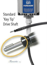 Load image into Gallery viewer, FLEXIBLE SHAFT FOREDOM Motor Kit 2231, 1/6hp, 110v With Motor Hanger Clamp Style