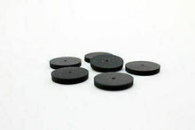 Load image into Gallery viewer, EVE GERMANY SILICONE Rubber Square Edge Polishing Wheel Black Medium Grit 6 Each
