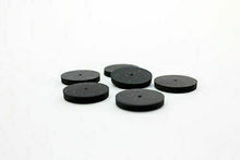Load image into Gallery viewer, EVE GERMANY SILICONE Rubber Square Edge Polishing Wheel Black Medium Grit 6 Each