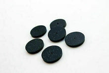 Load image into Gallery viewer, EVE GERMANY SILICONE Rubber Square Edge Polishing Wheel Black Medium Grit 6 Each