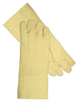 Load image into Gallery viewer, MADE WITH KEVLAR High Heat Resistant Gloves Furnace 23" Pair Melting Welding