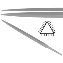 Load image into Gallery viewer, Glardon-Vallorbe Three Square 6" Precision Files - LP1360