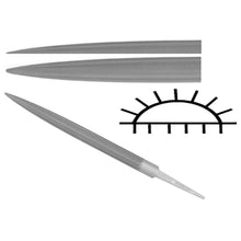 Load image into Gallery viewer, GLARDON-VALLORBE SWISS Hand Half Round File - 8" Cuts # 00-0-1-2 LP1560