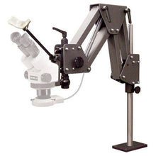 Load image into Gallery viewer, Meiji EMZ-5 MICROSCOPE w/ GRS® Tools Acrobat Stand &amp; Optia Led Light
