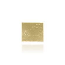 Load image into Gallery viewer, 12K YELLOW GOLD SOLDER SHEET 1 DWT 1-1/2 GRAMS PLATE REPAIR JEWELRY SOLDERING
