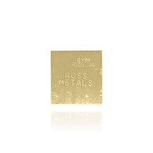 Load image into Gallery viewer, 6K YELLOW GOLD SOLDER SHEET 1 DWT 1-1/2 GRAMS PLATE REPAIR JEWELRY SOLDERING
