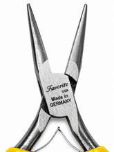 Load image into Gallery viewer, GERMAN STEEL 4-1/2" CHAIN NOSE PLIER SMOOTH JAWS BOX JOINT HIGH QUALITY PLIERS
