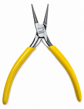 Load image into Gallery viewer, GERMAN STEEL ROUND NOSE PLIER 4-1/2" SMOOTH JAWS  BOX JOINT HIGH QUALITY PLIERS

