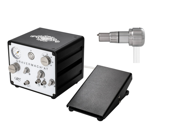 GRS® TOOLS 005-965 GraverMach® AT WITH  901-AT HANDPIECE FOR ENGRAVING