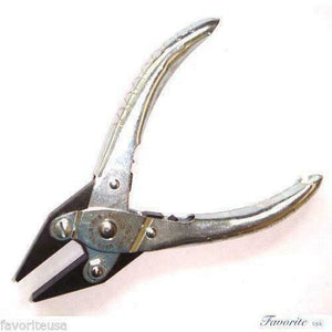 MAUN PARALLEL PLIERS FLAT SERRATED NOSE JAWS COMPOUND ACTION 160mm