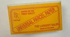 RUBIN & SON XXX.1 WHITE OUTER, 3 DK BLUE INNER 8CM X 4.5CM PARCEL PAPER-PKG/25