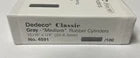 DEDECO CLASSIC GREY RUBBER CYLINDERS 15/16" X 1/4"- 100/bx - 4591