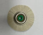 2" INCH LATHE SUPER SOFT WHITE BRISTLES POLISHING BRUSH CLEANING PACK OF 3