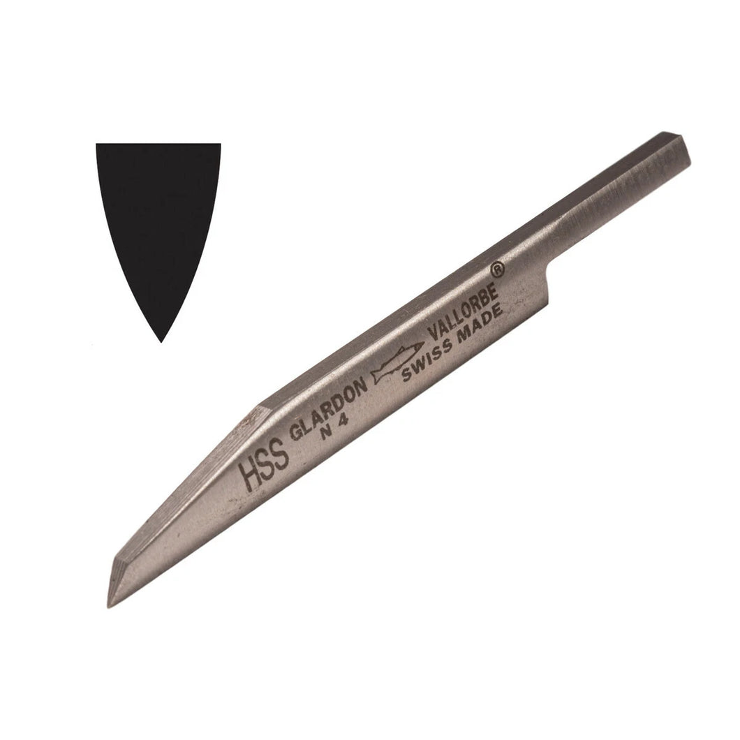 GLARDON VALLORBE HSS SWISS QC ONGLETTE GRAVERS SIZE # 5/0 4/0 3/0 2/0 0 1 2 3 4