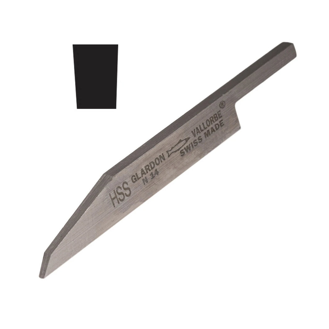 GLARDON VALLORBE HSS SWISS QC FLAT GRAVERS SIZE # 2 4 6 8 10 12 14