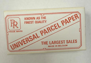 RUBIN & SON WR I-M COLORS 8CM X 4.5CM PARCEL PAPER-PKG/25