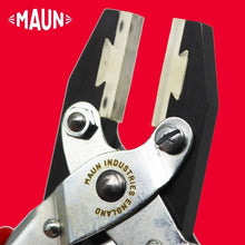Load image into Gallery viewer, MAUN SOFT PLASTIC JAWS FLAT NOSE PARALLEL PLIER RETURN SPRING 125 MM 4896-125
