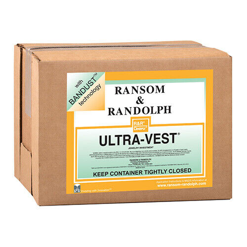 R&R ULTRAVEST BANDUST PREMIUM QUALITY JEWELRY CASTING INVESTMENT 44 lb Box