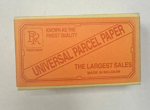 RUBIN & SON COLORED STONES 8CM X 4.5CM PARCEL PAPER-PKG/25