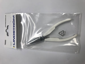 LINDSTROM 7892 Pliers 60 Degree Bent Nose Tip Pliers Supreme Line Jewelry
