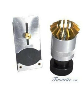 CRYSTAL LIFT Watch Glass Remover Inserter W/ Adjustable Base 37mm 15 Prongs