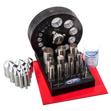 Load image into Gallery viewer, PEPE TOOLS Disc Cutter Premium Disc Cutting Set 196.10A f/ Dapping Gold and Silver
