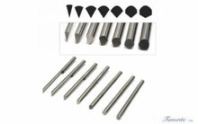 Load image into Gallery viewer, GRS® Tools C-Max Carbide Graver Rff Point Knife Gravers 30 45 60 75 90 105 120 Degree Angle
